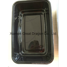 Plastic Microwave Rectangle Container (Lunch Box) (LB12003)
